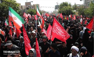 تشییع پیکر آقای شهید ایران - 1 33