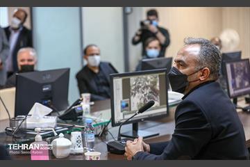 حضور شهردار تهران در مرکز کنترل ترافیک شهرداری تهران 16