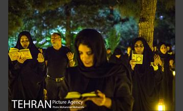 مراسم احیای شب بیست‌ویکم ماه مبارک رمضان در بهشت زهرا (س) 27