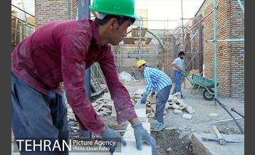 بازدید شهردار تهران از روند بازسازی و مرمت خانه باغ اتحادیه 20