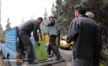 بازدید از اماکن آسیب دیده منطقه 5 37