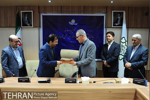 مراسم تکریم و معارفه ریاست مرکز ارتباطات و امور بین الملل شهرداری تهران 27