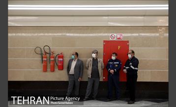 بازدید شهردار تهران از ایستگاه مترو برج میلاد 16