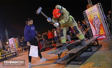 مسابقات چالش تخصصی آتش‌نشانان 40