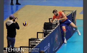 دیدار تیم های والیبال سایپا و شهرداری ورامین 14