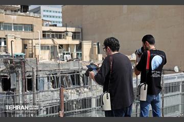 بازدید اصحاب رسانه از بازسازی ساختمان‌های آسیب‌دیده جنگ 12 روزه 23