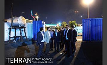 شهردار شب غلامحسین محمدی رئیس مرکز ارتباطات و امور بین الملل شهرداری تهران 11