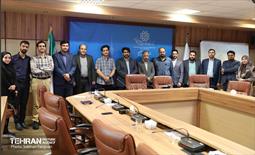 آئین تکریم و معارفه معاونت تبلیغات مرکز ارتباطات شهرداری تهران 1