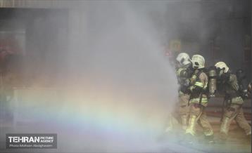بازدید رییس مدیریت بحران کشور از مرکز آموزش آتش‌نشانی شهرداری تهران 19