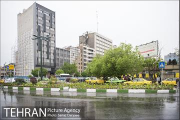 باران بهاری در تهران 11