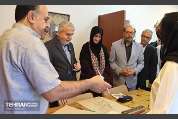 آئین بازگشایی خانه خلاق استاد حسین بهزاد 19