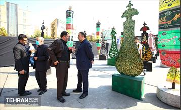 بازدید اعضا شورا شهر از نمایشگاه نشان عاشقی   2