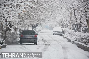 بارش برف زمستانی در تهران-2 8