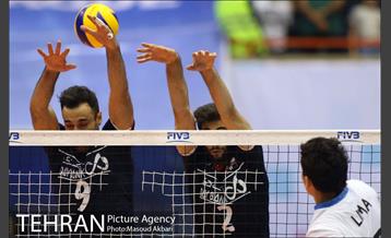 دیدار ایران و آرژانتین در لیگ جهانی والیبال 25