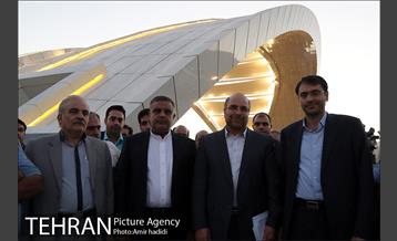 آیین بهره برداری همزمان 4 پروژه عمرانی پایتخت 24