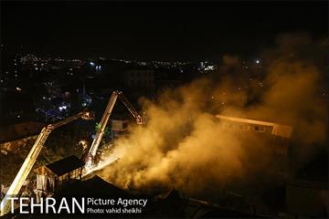 آتش سوزی گسترده در خیابان امیرکبیر 2 12