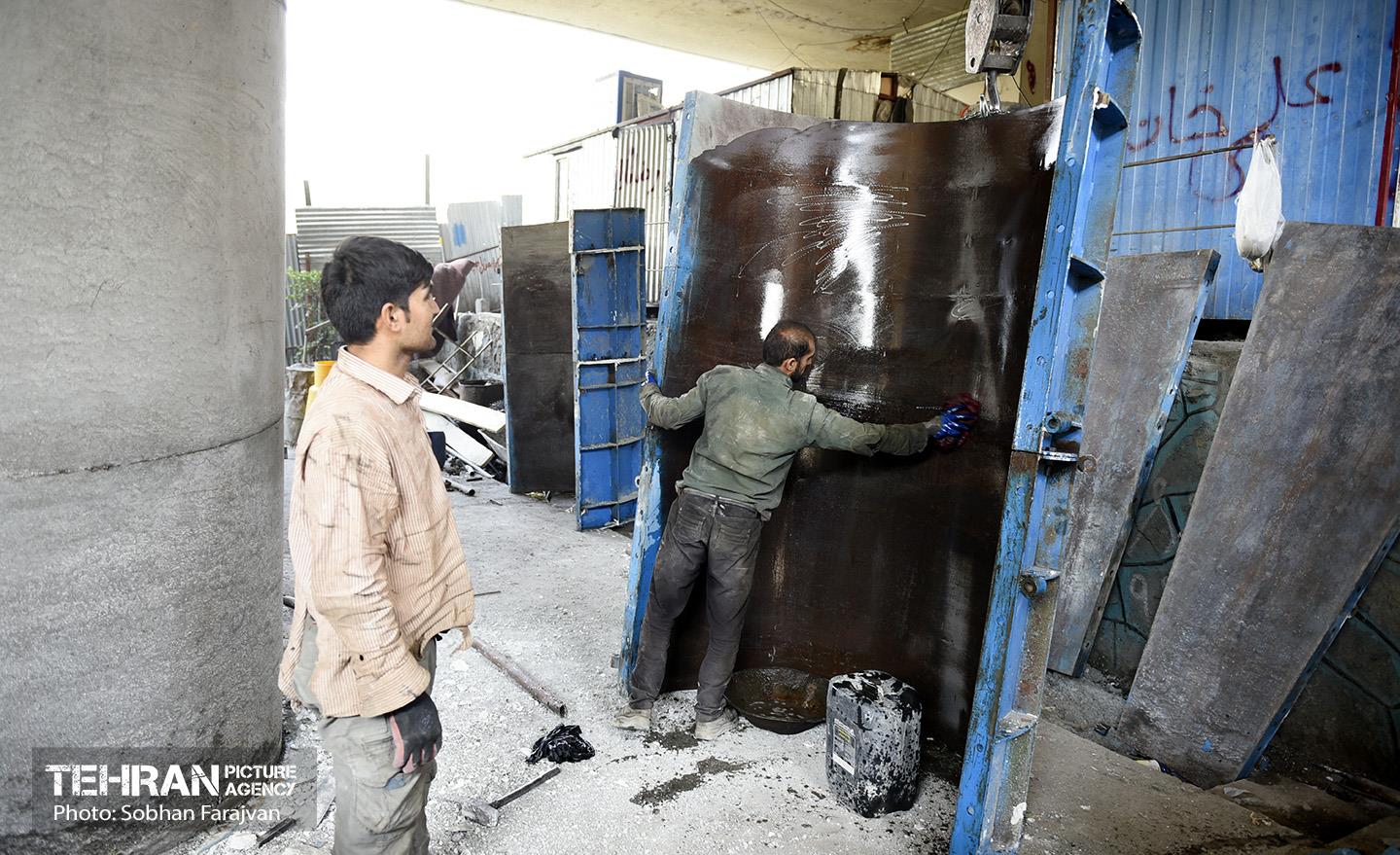 پروژه مقاوم‌سازی پل تقاطع بزرگراه همت و شیخ فضل الله نوری 20