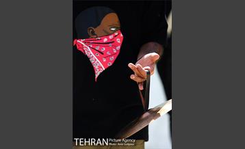 مراسم آتش زدن خیمه ها در ظهر عاشورا‎ 25