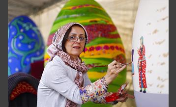 جشنواره تخم مرغ رنگی در فلکه دوم صادقیه 10