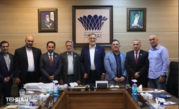 دیدار هیئت عراقی با شهردار تهران