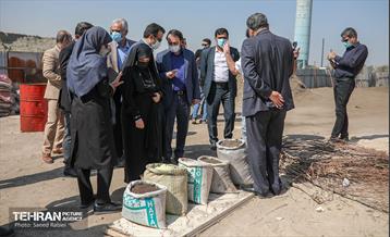 بازدید اعضای شورای شهر از پروژه های سازمان مدیریت پسماند 19