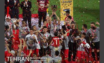 جشن قهرمانی تیم فوتبال پرسپولیس