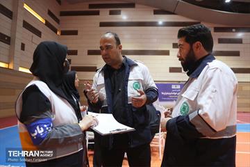 اولین تمرین آمادگی در برابر حوادث و بحران‌ها ویژه بانوان شهرداری تهران