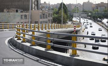 اینجا کارگاهه؛ پل تقاطع غیر همسطح در بزرگراه شهید باقری 25