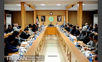 جلسه شورای معاونان و شهرداران با حضور شهردار تهران 1