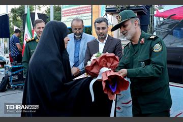 آیین نامگذاری بوستان شهیدان امیراحمدی 8