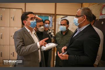 بازدید رئیس سازمان مدیریت بحران شهرداری تهران از گرمخانه خاوران 16