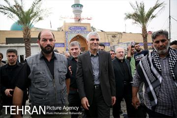 حضور سیدمحمدعلی افشانی شهردار تهران در کوفه 5