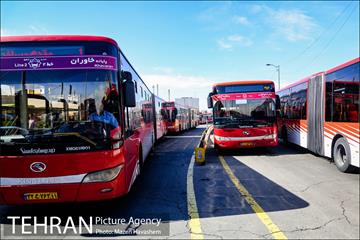 خطوط اتوبوس تندرو تهران BRT 15