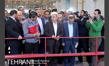 بازدید دکتر نجفی از واگن سازی پارس 17