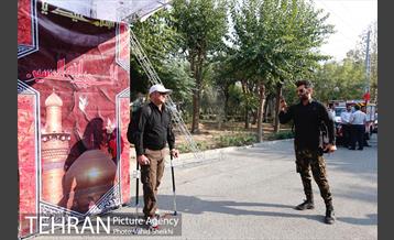 مراسم اعزام کاروان خادم الحسین (ع) شهرداری تهران به عتبات عالیات با حضور شهردار تهران 51