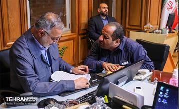 دیدار مردمی شهردار تهران با اهالی منطقه 9