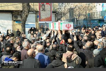 تشییع پیکر شهید محمدرضا خانه عنقا 6