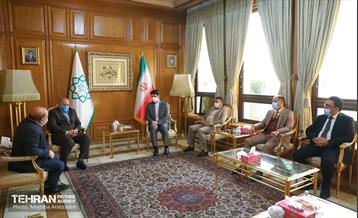 دیدار شهردار تهران با معاون استاندار نجف اشرف 5
