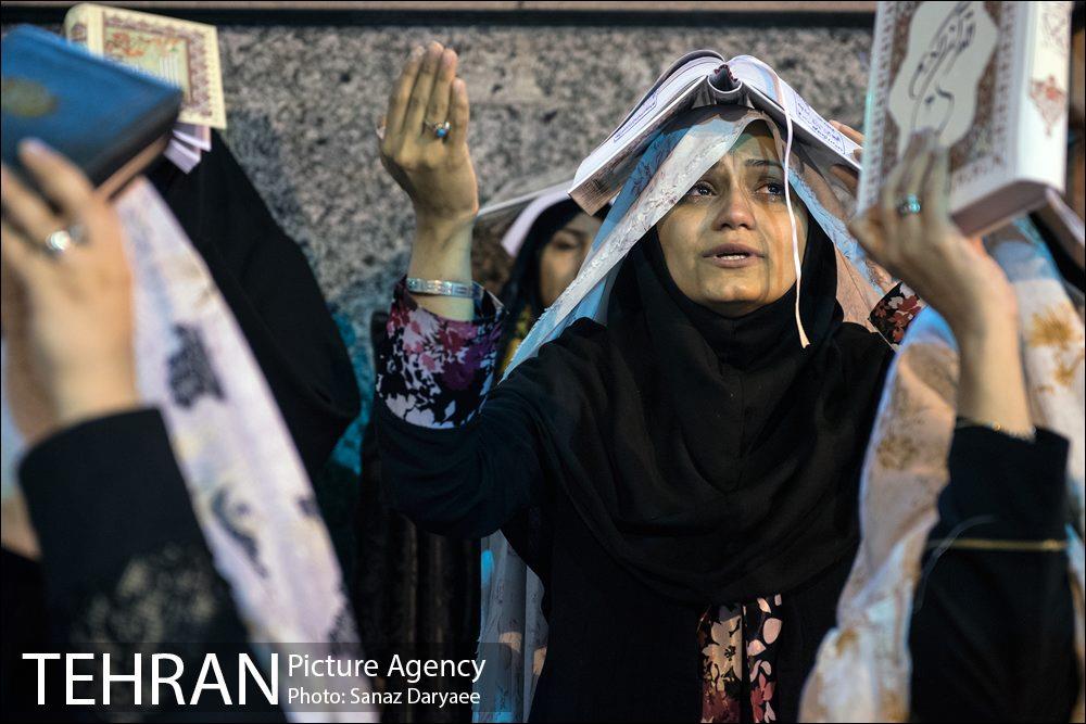 مراسم احیای شب نوزدهم ماه رمضان در امامزاده صالح 7