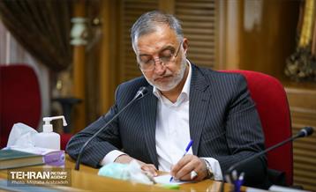 دیدار فرمانده سپاه محمد رسول الله (ص) با شهردار تهران 11