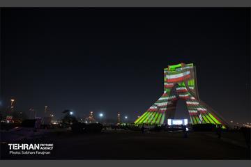 نورافشانی جشن پیروزی انقلاب اسلامی در میدان آزادی 37