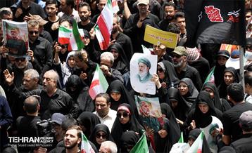 تشییع شهدای اقتدار ملی در تهران - 4 7