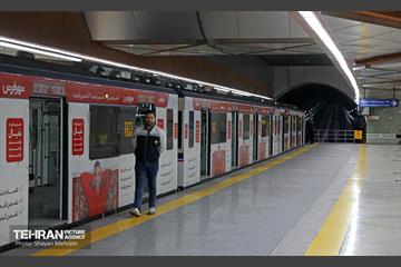 تست گرم بخش میانی خط ۶ مترو تهران 44