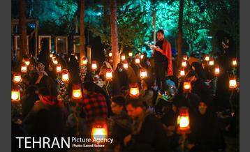 مراسم احیای شب بیست و سوم ماه مبارک رمضان در گلزار شهدای بهشت زهرا(س) 22