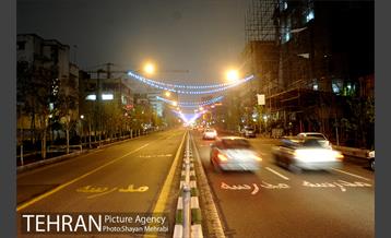 آذین بندی خیابان ولیعصر(عج) به مناسبت عید نیمه شعبان 5