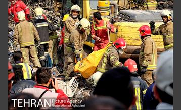 چهارمین روز آواربرداری ساختمان پلاسکو 28