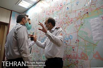 چهارشنبه آخرسال در ستاد فرماندهی آتش نشانی 20