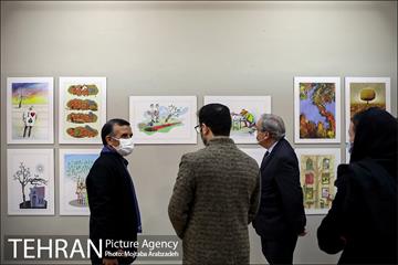 بازدید سفیر فرانسه از نمایشگاه تهران از منظر هنرمندان 23