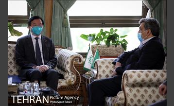 دیدار شهردار تهران با سفیر چین در ایران 4