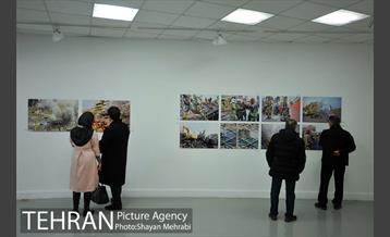 افتتاح نمایشگاه عکس پلاسکو در خانه هنرمندان 5